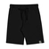 Bermuda Elian Masculina Juvenil Básica Com Bolsos Em Moletom - PRETO-PRETO
