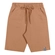 Bermuda Elian Masculina Infantil Básica Com Bolsos Em Moletom 4/8 - 8042-MARROM AMENDOA