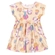 Vestido Manga Curta Elian Infantil Unicórnios Meia Malha Algodão 1/3 - 2029-MARFIM