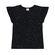 Blusa Manga Curta Brandili Feminina Infantil Cotton Com Brilho 4/10 - 0003-PRETO ENXOFRE