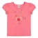 Blusa Manga Curta Feminina Infantil Em Cotton Leve 4/8 - 4844-ROSA