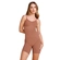 Body Com Bermuda Modelador Fit Shape Hope Feminino Adulto Em Poliamida - CSN-CARAMELO SALLON