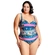 Maiô Plus Size Arsie Com Bojo Cobertura Total Sem Aros UV50+ - 592-EST FIORE
