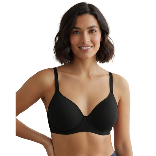 Sutiã Miss France Cobertura Completa Com Bojo Comfort E Aros Em Microfibra