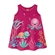 Vestido Regata Kyly Infantil Fundo do Mar Em Meia Malha Algodão 1/3 - 40007-MAGENTA