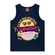 Blusa Regata Kyly Infantil Feminina Em Cotton 4/8 - 6826-AZUL MARINHO