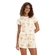 Pijama Manga Curta Cor Com Amor Feminino Adulto Corações Malha Comfort Algodão + Nécessaire - CORACAO-CORACAO