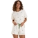 Pijama Manga Curta Cor Com Amor Feminino Adulto Coco Verde Malha Comfort Algodão - OFF WHITE-OFF WHITE