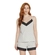 Pijama de Alcinhas Danka Feminino Adulto Poás Com Renda Em Meia Malha Mesclada - 00161-POA