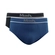 Kit 2 Cuecas Slip Mash Adulto Microfibra Sem Costura - AZ20-AZUL/PTO