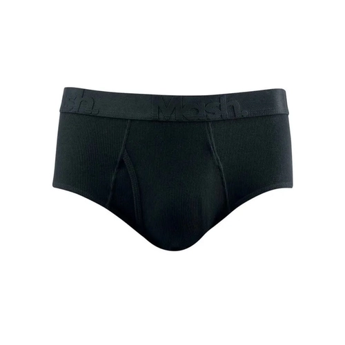Cueca Slip Mash Canelada Com Abertura Viscose E Elastano