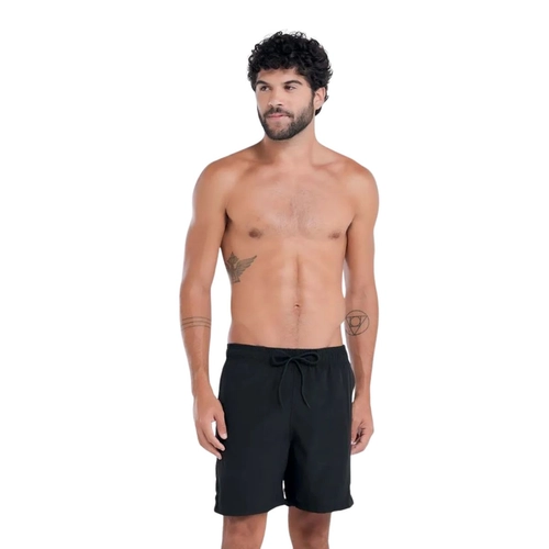 Shorts Praia Plus Size Mash Masculino Adulto Liso Microfibra