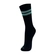 Meia Esportiva Cano Longo Mash Listra Colorida Active - VD04-VERDE AGUA CLARO