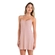 Camisola de Alcinha She Adulto Viscose Canelada - RO11-ROSA