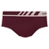 Cueca Slip Lupo Adulto Microfibra Sem Costura - 5940-VINHO