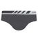 Cueca Slip Lupo Adulto Microfibra Sem Costura - 8870-GRAFITE