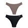 Kit 2 Calcinhas Biquíni DelRio Adulto 100% Algodão - 001-QZ-PT