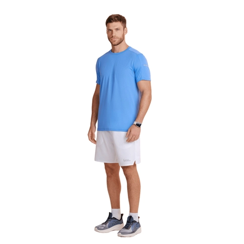 Camiseta T-Shirt Esportiva Lupo Sport Masculina Adulto Básica Run Poliamida