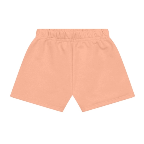 Conjunto Brandili Feminino Juvenil Blusa Flores Califórnia e Shorts Moletom