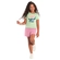 Conjunto Brandili Feminino Juvenil Blusa Flores Califórnia e Shorts Moletom - 1820-CINTILANTE
