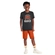 Conjunto Brandili Masculino Juvenil Camiseta Basquete Puff e Bermuda Moletom - 1751-CHUMBO