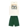 Conjunto Elian Masculino Infantil Regata Estampas Variadas e Bermuda Moletom 4/8 - 2037-NATURAL