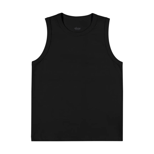 Camiseta Regata Básica Elian Masculina Juvenil Em Meia Malha
