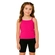 Bermuda Ciclista Elian Feminina Juvenil Básico Em Cotton - 7001-PRETO