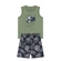 Conjunto Kamylus Masculino Juvenil Regata Tropical Com Bermuda Tactel - VD0062-NATURE