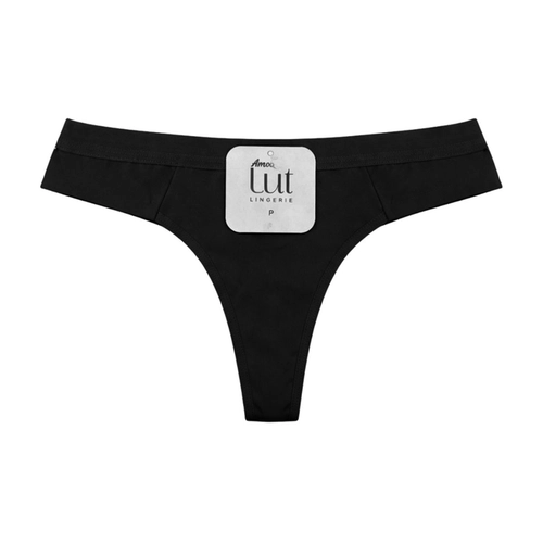 Kit 3 Calcinhas Biquíni Fio Dental Amo Lut Lingerie Adulto Em Microfibra Cores Sortidas