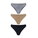 Kit 3 Calcinhas Tanga Trifil Adulto Microfibra Sem Costura - 0903-PTO/CHO/MESCLA