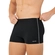 Sunga Boxer Acqua Rio Adulto Com Listra UV50+ - 12-PRETO