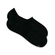 Kit 2 Pares Meia Super Invisível Mash Unissex Adulto - PT00-PRETO