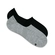 Kit 2 Pares Meia Super Invisível Mash Unissex Adulto - CZ05-CINZA MESCLA CLARO