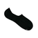 Meia Esportiva Super Invisível Mash Adulto Unissex Com Silicone Interno - PT00-PRETO