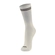 Meia Esportiva Cano Longo Mash Adulto Masculina Colorida Listra Fina - OF00-OFF WHITE