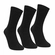 Kit 3 Pares Meias Cano Longo Esportiva Selene Masculina Adulto - 550-PRETO