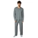 Pijama Manga Longa Lupo Masculino Adulto Gola V Clássico Viscose - 8820-CHUMBO MESCLA