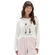 Pijama Manga Longa Cor Com Amor Feminino Adulto Gatinha Malha Comfort Algodão - LISTRA-LISTRA