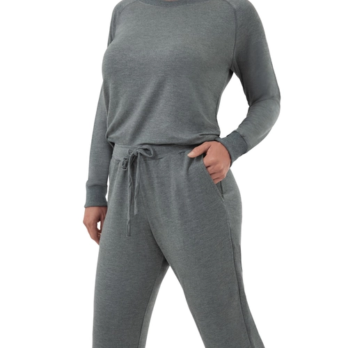 Pijama Manga Longa Lupo Feminino Adulto Moletinho Leve Raglan Viscose