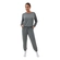 Pijama Manga Longa Lupo Feminino Adulto Moletinho Leve Raglan Viscose - 8820-CHUMBO MESCLA