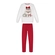 Conjunto Alakazoo! Feminino Infantil Blusão Gatinha Com Calça Legging Molecotton Felpado 4/10 - 015551-VERMELHO NATTY