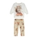 Conjunto Alakazoo! Feminino Bebê Blusão Pelúcia Pelo Fluffly E Calça Legging Moletinho Soft - R6542S-SWEET BEGE
