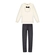Conjunto Alakazoo! Feminino Infantil Blusão Ursa Com Calça Legging Malha Jacquard 4/10 - 011015-BRANCO OFF WHITE