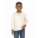Camiseta Manga Longa Alakazoo! Masculina Infantil Malha Berlim Em Algodão - 011015-BRANCO OFF WHITE