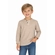 Camiseta Manga Longa Alakazoo! Masculina Infantil Malha Berlim Em Algodão - 019043-BEGE SILVERSTONE