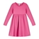 Vestido Manga Longa Alakazoo! Infantil Malha Nikko 4/10 - 017155-ROSA GRACEFULL
