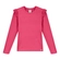 Blusa Manga Longa Alakazoo! Feminina Infantil Malha Canelado Sevilha 4/10 - 007556-rosa polaris