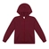 Jaqueta Com Capuz Alakazoo! Unissex (Masculino e Feminino) Juvenil Em Moletom Felpado - 000397-BORDO CARDINAL