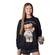 Blusão Oversize Estampas Variadas Hits Alakazoo! Feminino Juvenil Moletom Felpado - 156-PRETO